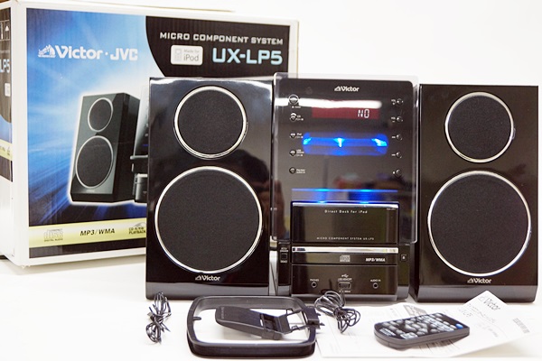 JVC ビクター iPod対応マイクロコンポーネントシステム UX-LP5