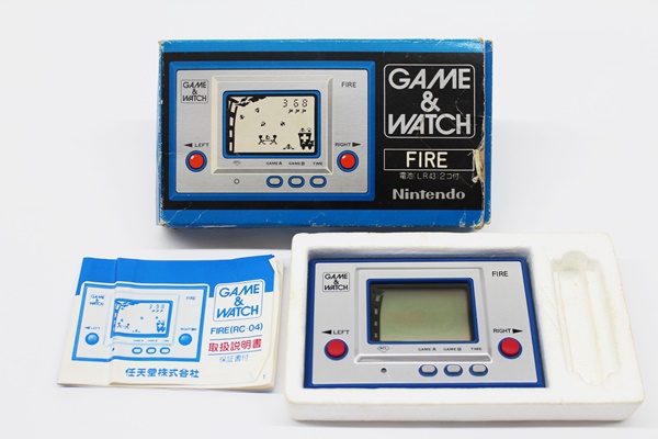 任天堂 GAME&WATCH ゲームウォッチ FIRE ファイア RC-04