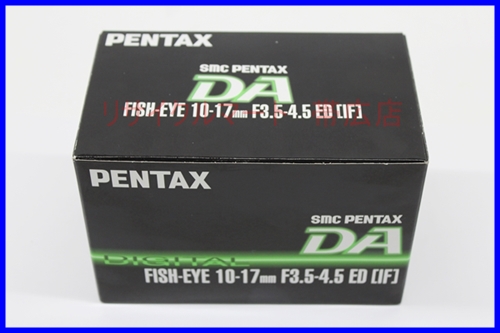ペンタックス　DA FISH-EYE 10-17mm F3.5-4.5 ED IF