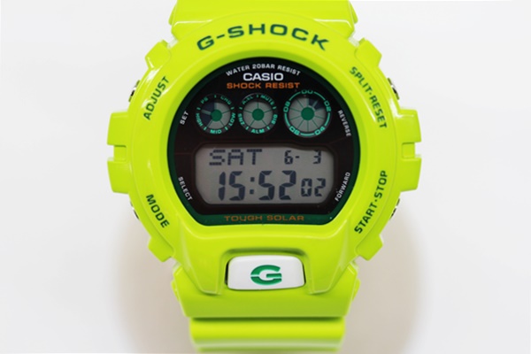 CASIO G-SHOCK G-6900GR グリーン カラーズ 腕時計 雨蛙 タフソーラー