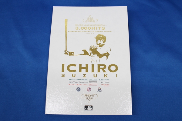イチロー MLB3000本安打達成記念 プレミアムフレーム切手セット