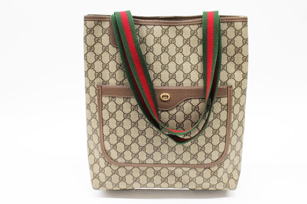 GUCCI オールドグッチ GG柄 ショルダー トートバッグ – 無料査定・高価買取のリサイクルマート帯広店