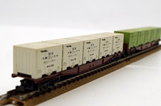 Nゲージ　KATO　国鉄　冷蔵コンテナ　コキ 7322 鉄道模型