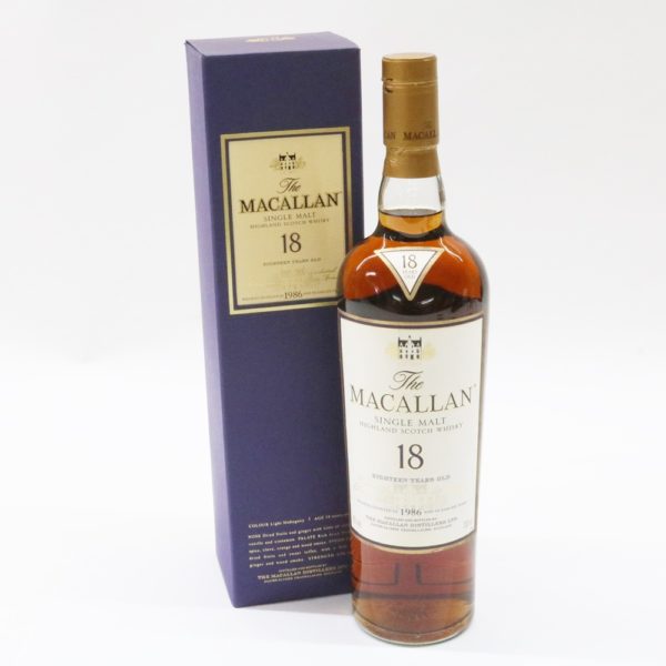 MACALLAN マッカラン 18年 1986 シェリーオークカスク 700ml 43% ウイスキー