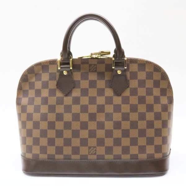 ルイヴィトン アルマ N51131 ダミエエベヌ ハンドバッグ LOUIS VUITTON