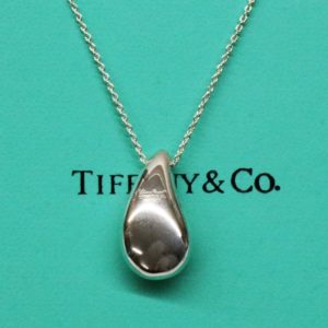 TIFFANY&Co. ティファニー エルサペレッティ ティアドロップ ロング ネックレス Sv925