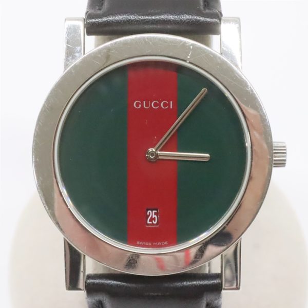 GUCCI グッチ シェリーライン文字盤 腕時計 5200M メンズ