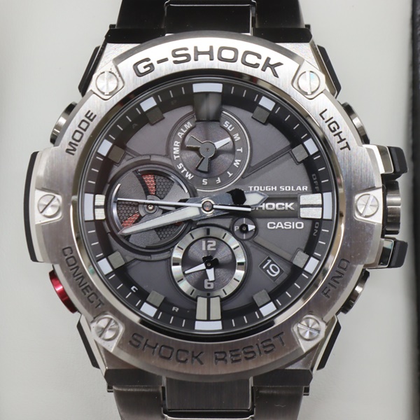 Gショック　Gスチール　GST-B100D-1AJF　腕時計　買取り　リサイクルマート帯広店