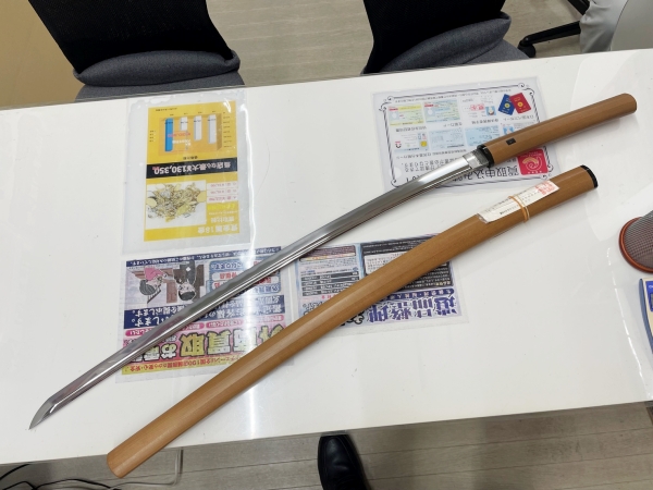 帯広市で日本刀の買取りしています。リサイクルマート帯広店