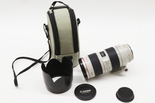 キャノン　EF 70-200mm　F2.8　L IS USM　望遠ズームレンズの買取り