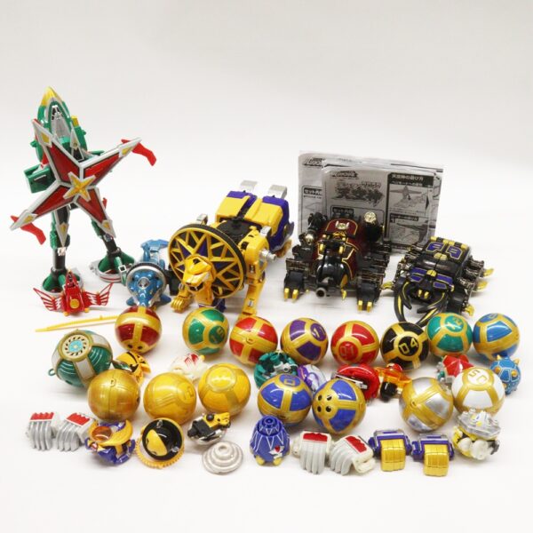 バンダイ 忍風戦隊 ハリケンジャー DX 超合金 轟雷神 旋風神 天空神 カラクリボールなどをお買取させて頂きました