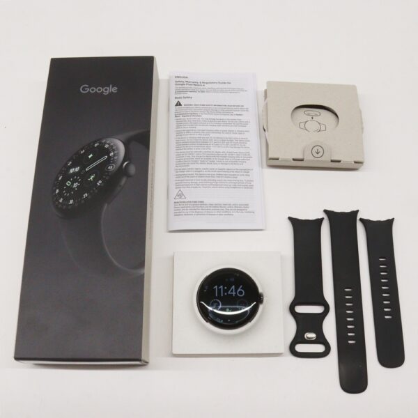 Google Pixel Watch 4 41mm Wi-Fiモデル Matte Black Obsidian スマートウォッチ